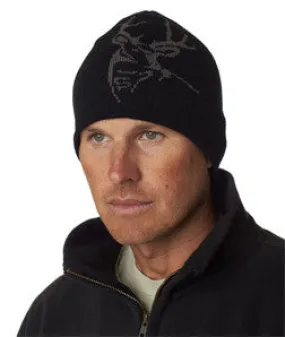 3521 Dri-Duck Wildlife Knit Hat Buck Black