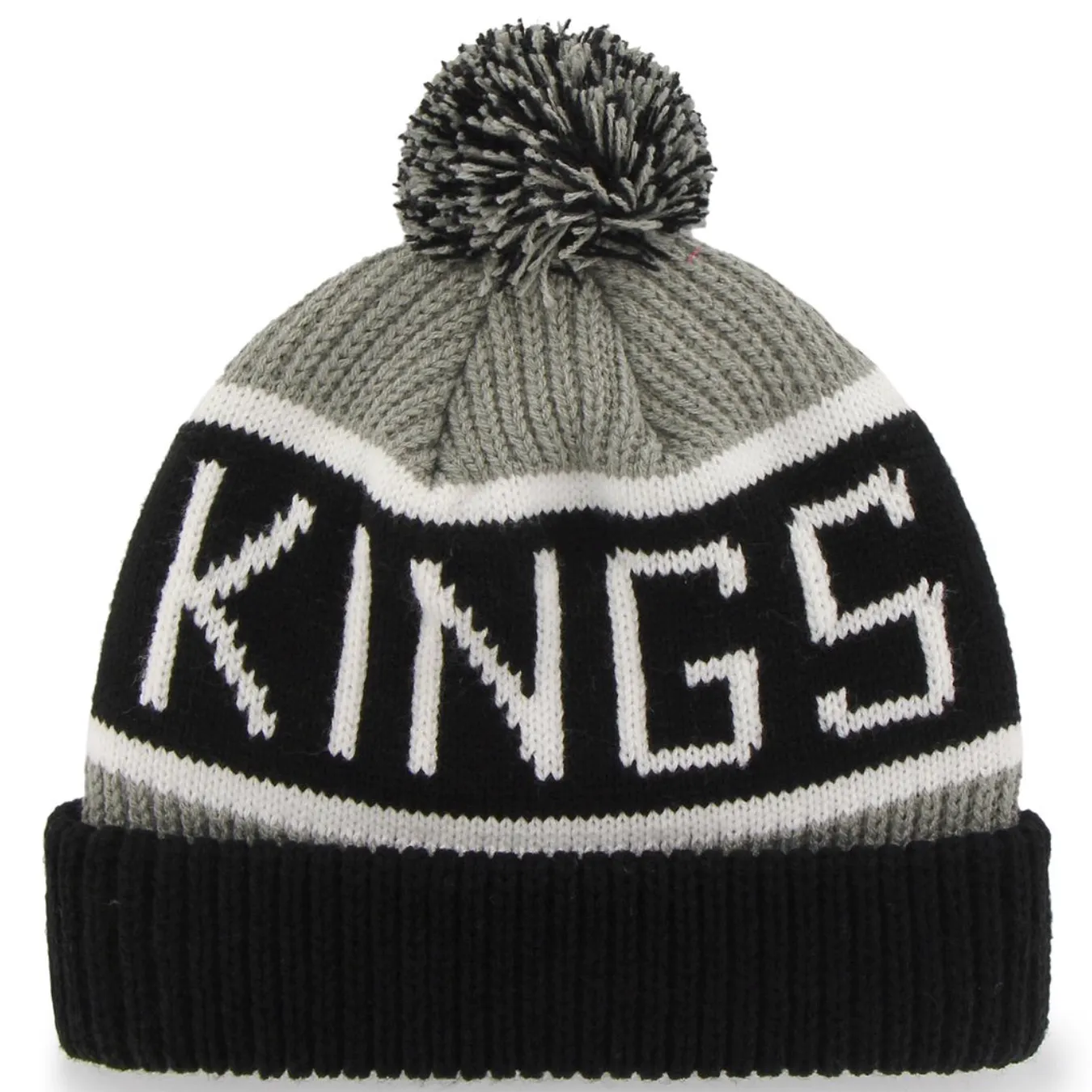 '47 Brand - L.A Kings Bobble Hat - Black / Grey