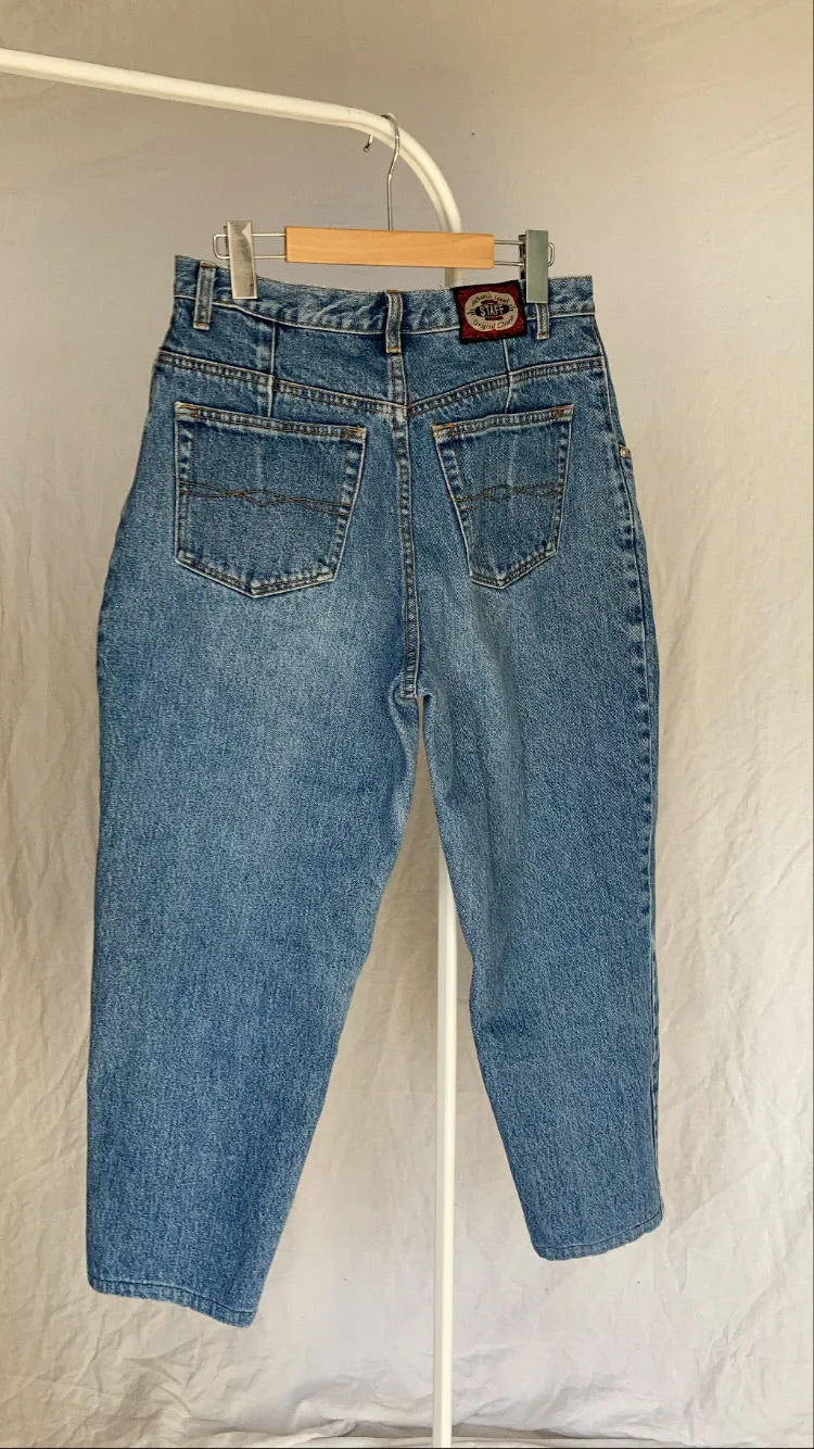90s High-Rise Mom Jeans - 30