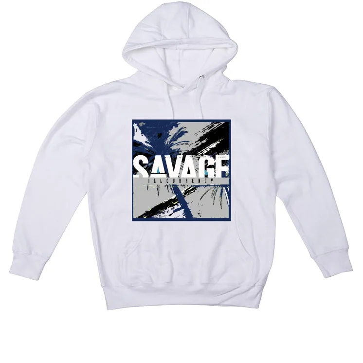 Air Jordan 11 WMNS “Midnight Navy” White T-Shirt (SAVAGE)