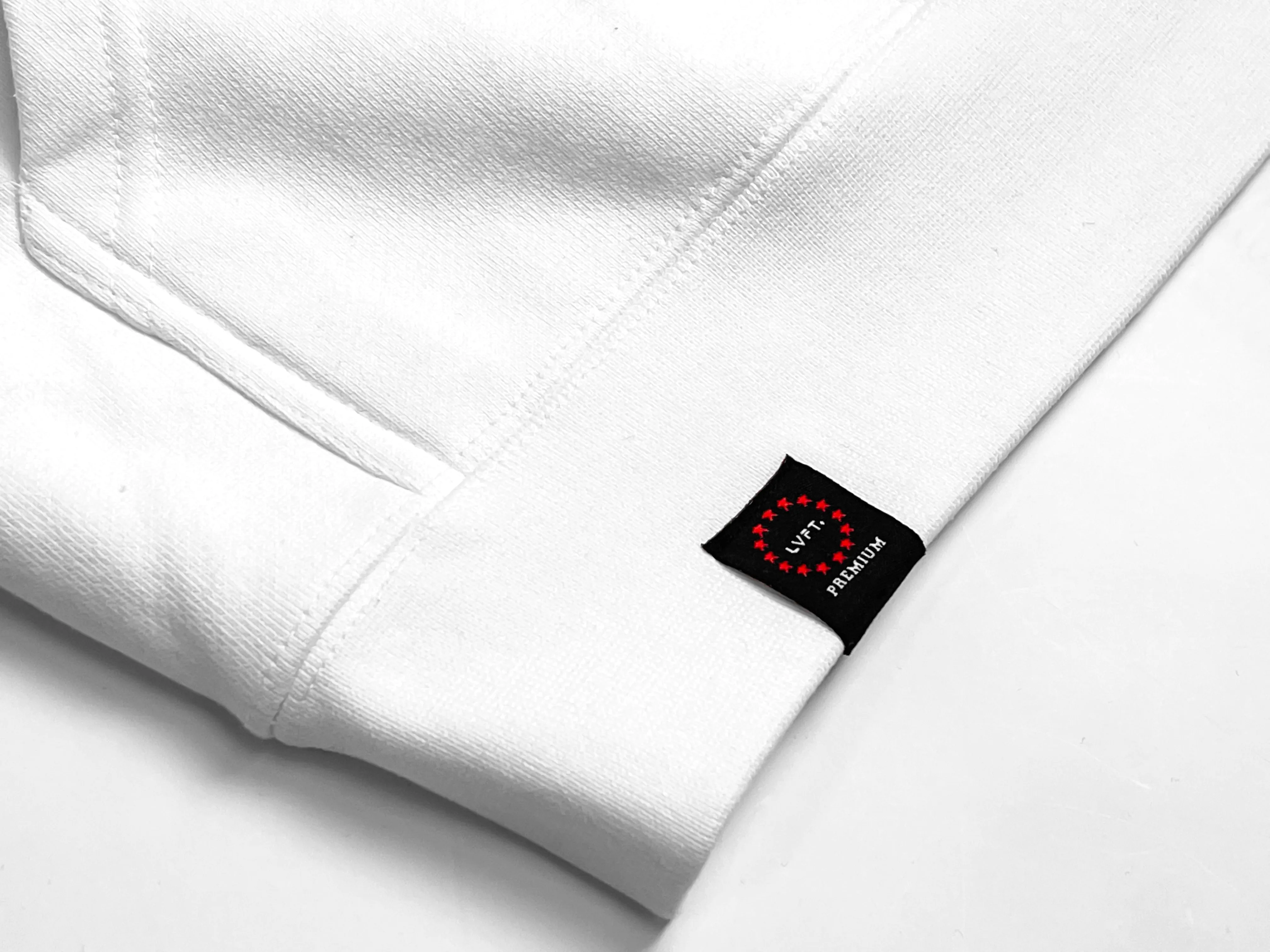 Athletics Short Sleeve Hoodie- White