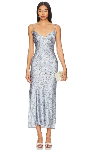 Bardot Brynlee Slip Dress in Baby Blue