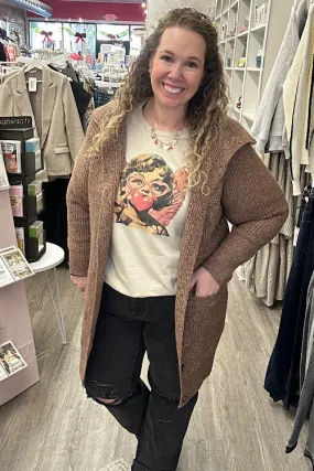 Baylee - Duster Cardigan - Brown