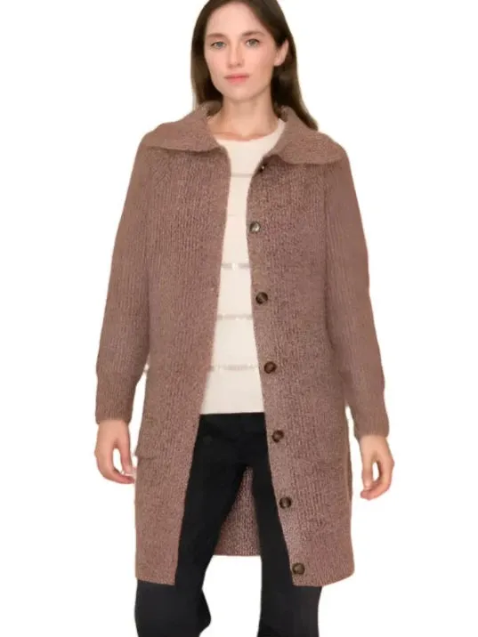Baylee - Duster Cardigan - Brown