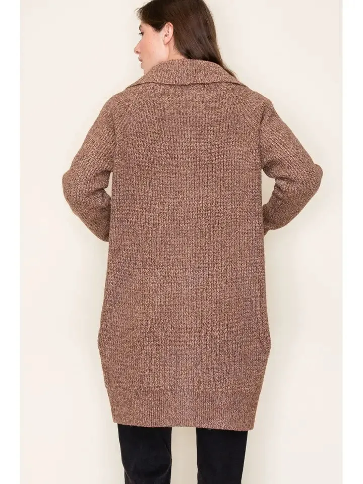 Baylee - Duster Cardigan - Brown