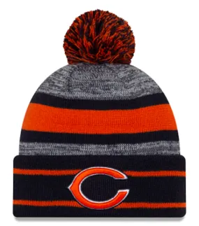 Chicago Bears - One Size Knit Beanie with Pom, New Era by Southern Sportz Store