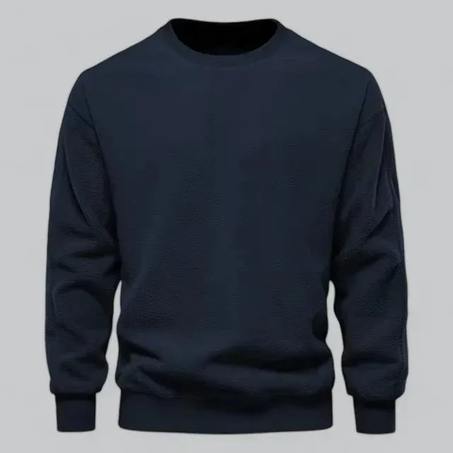 Comfortable Men's Fleece Pullover for Everyday Style