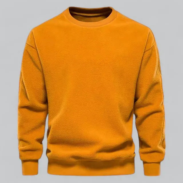 Comfortable Men's Fleece Pullover for Everyday Style