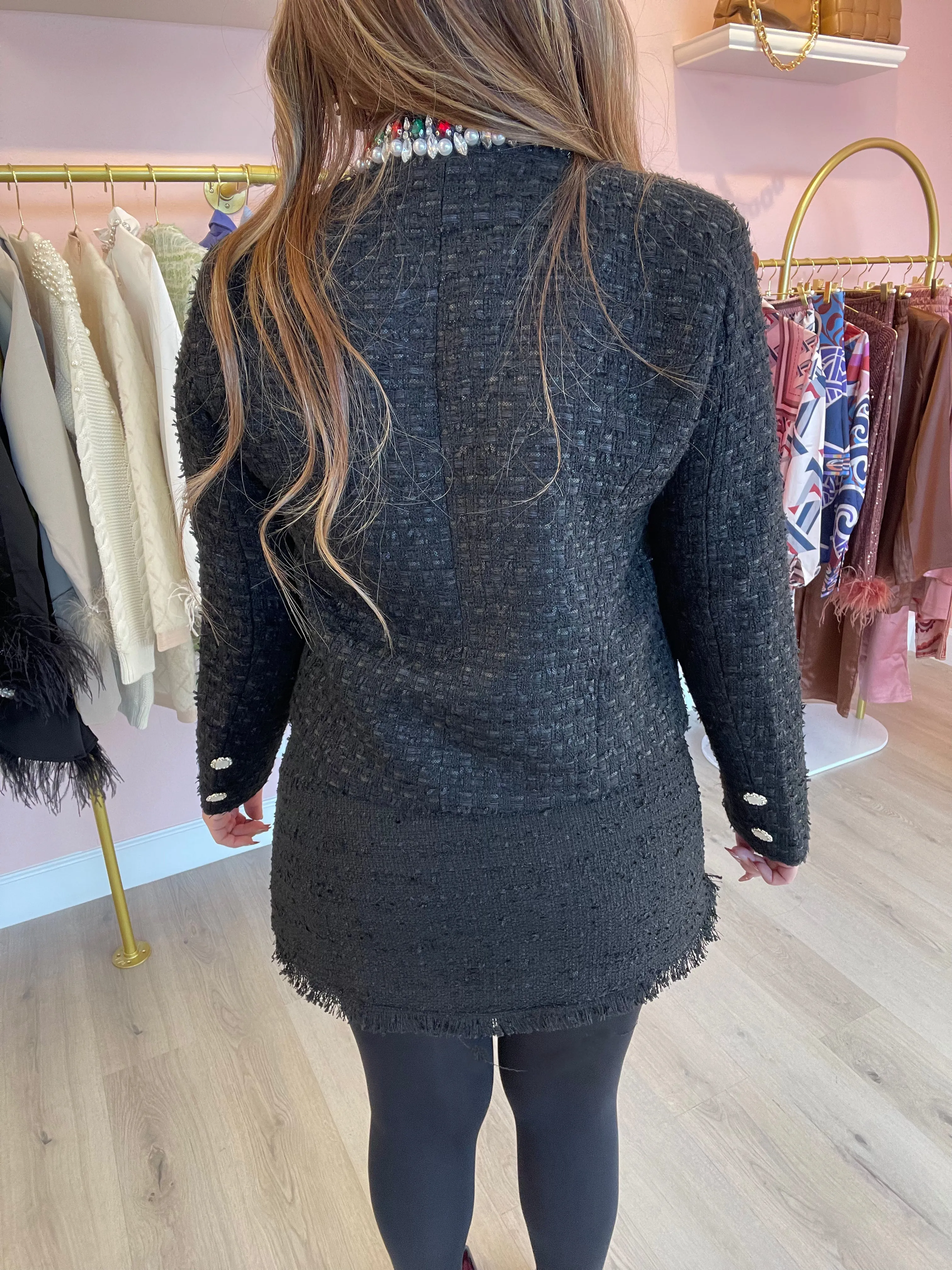 Constanza Tweed Blazer