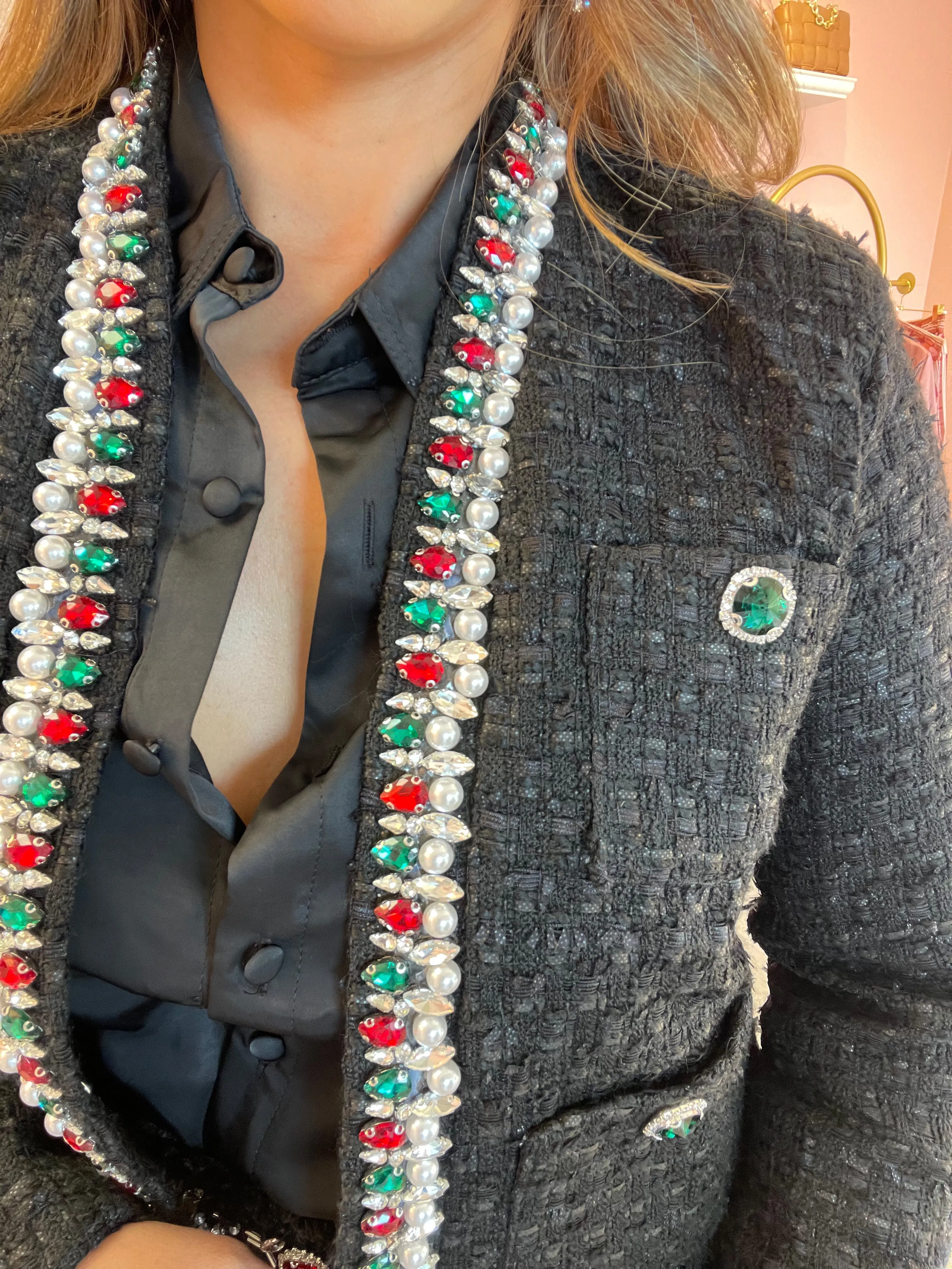 Constanza Tweed Blazer