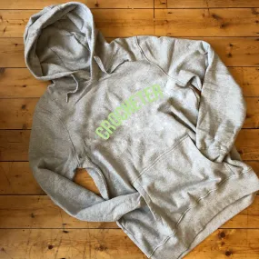 CROCHETER Hoodie - 100% Organic Fairtrade Cotton - Pastel Font