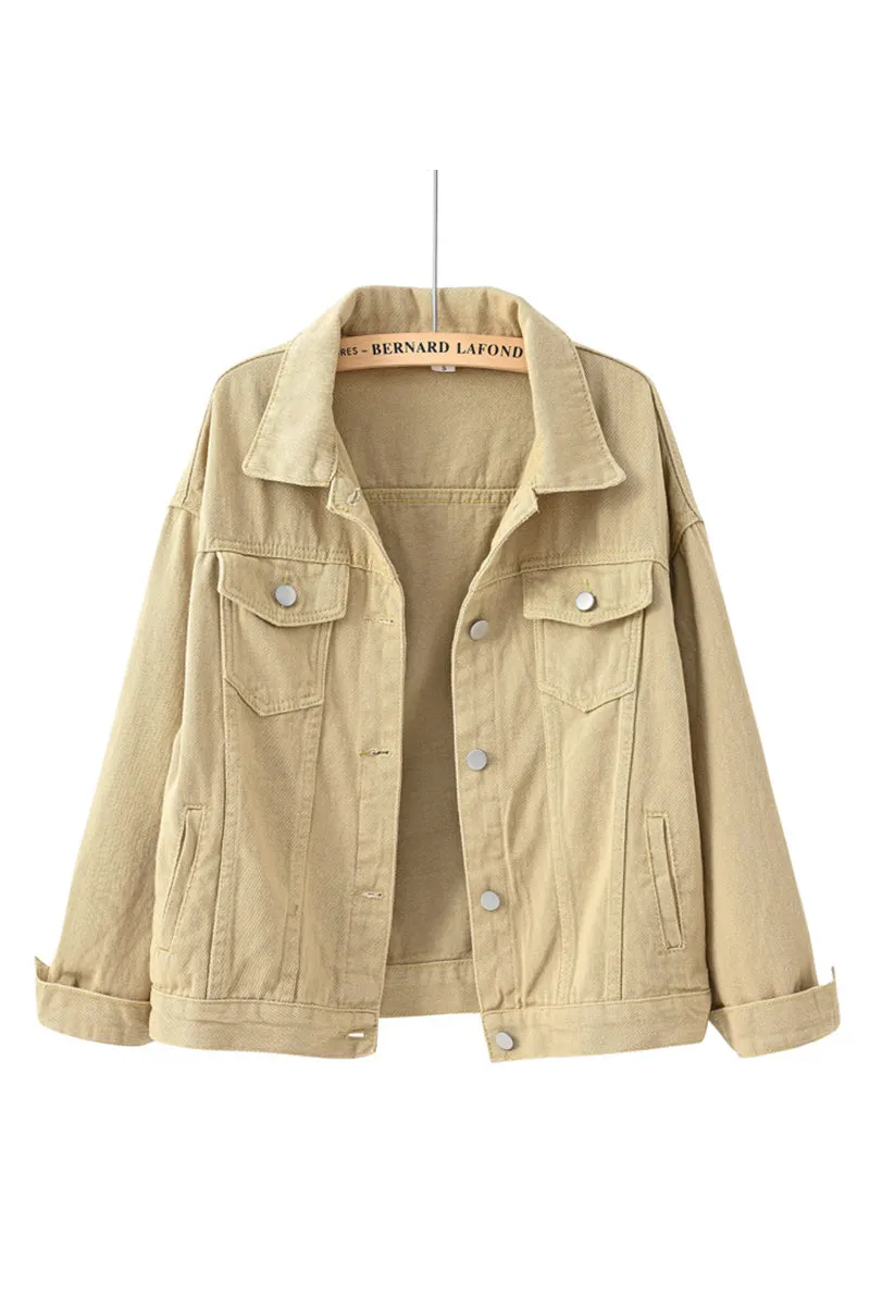 CT3107 Denim Cargo Jacket Outerwear