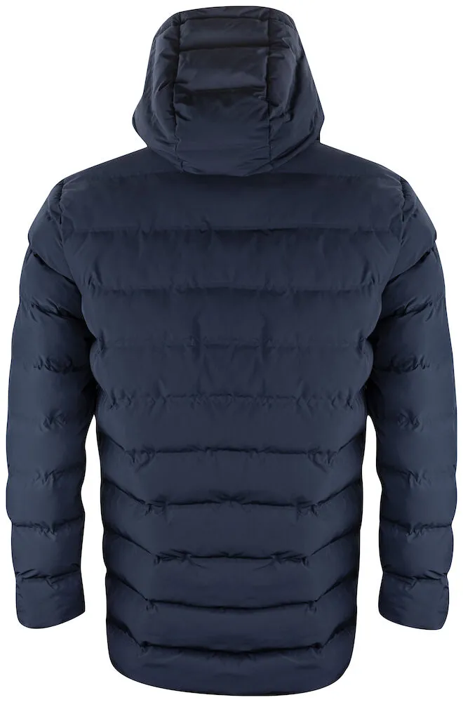 Cutter & Buck Wenatchee Men's Padded Puffer Jacket | Long | Hood | Navy or Black | S-4XL