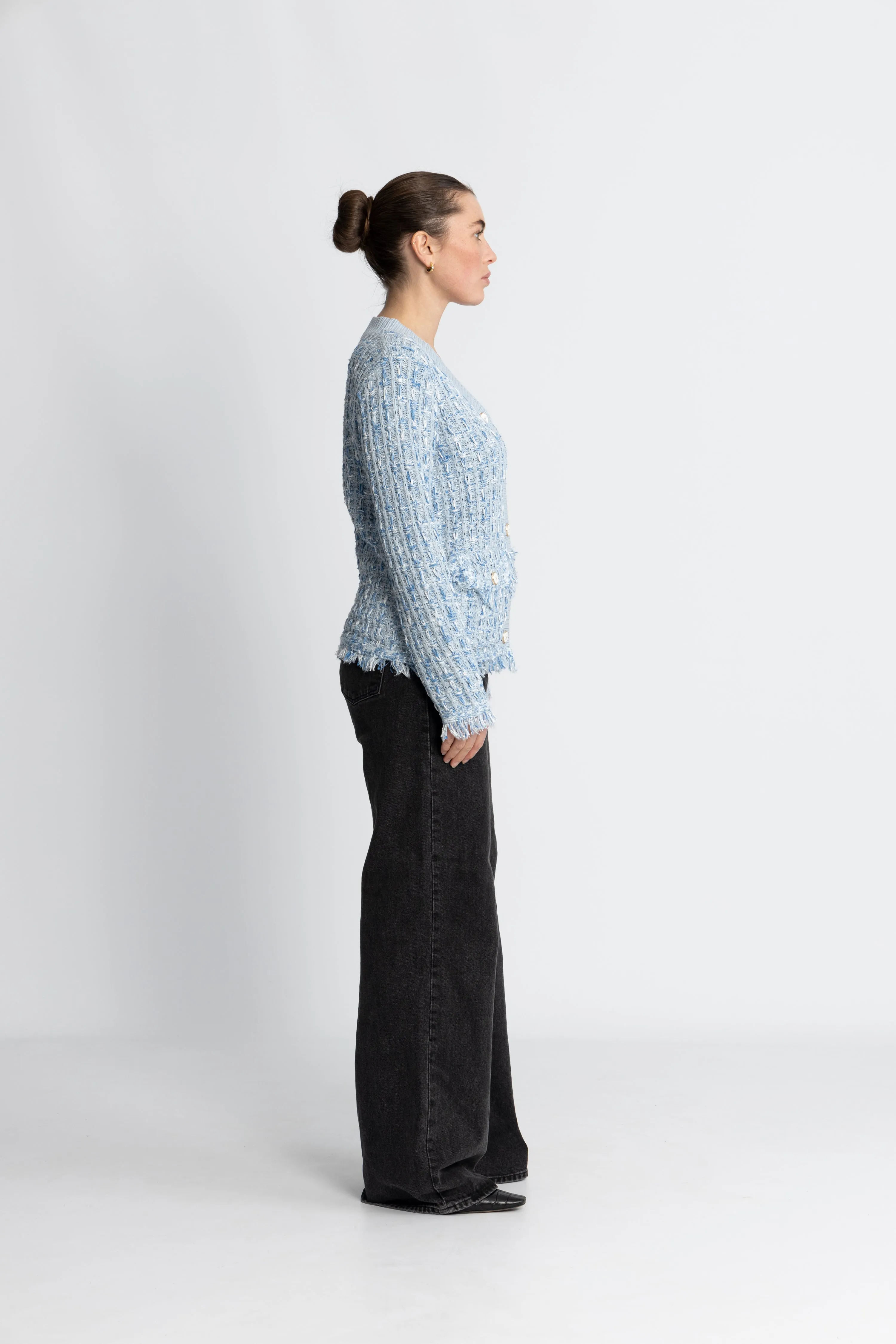 Dallas Cardigan - Blue