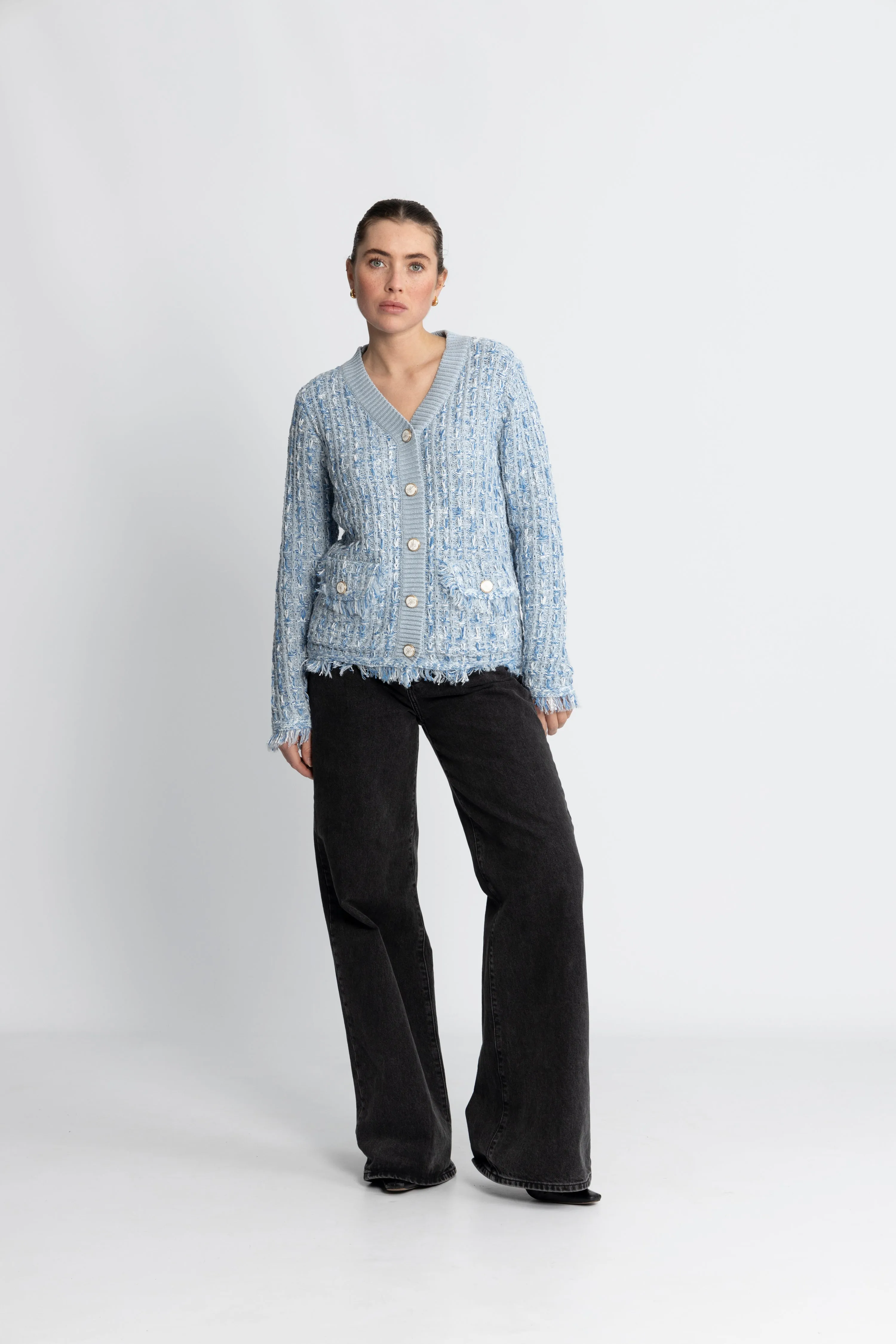Dallas Cardigan - Blue