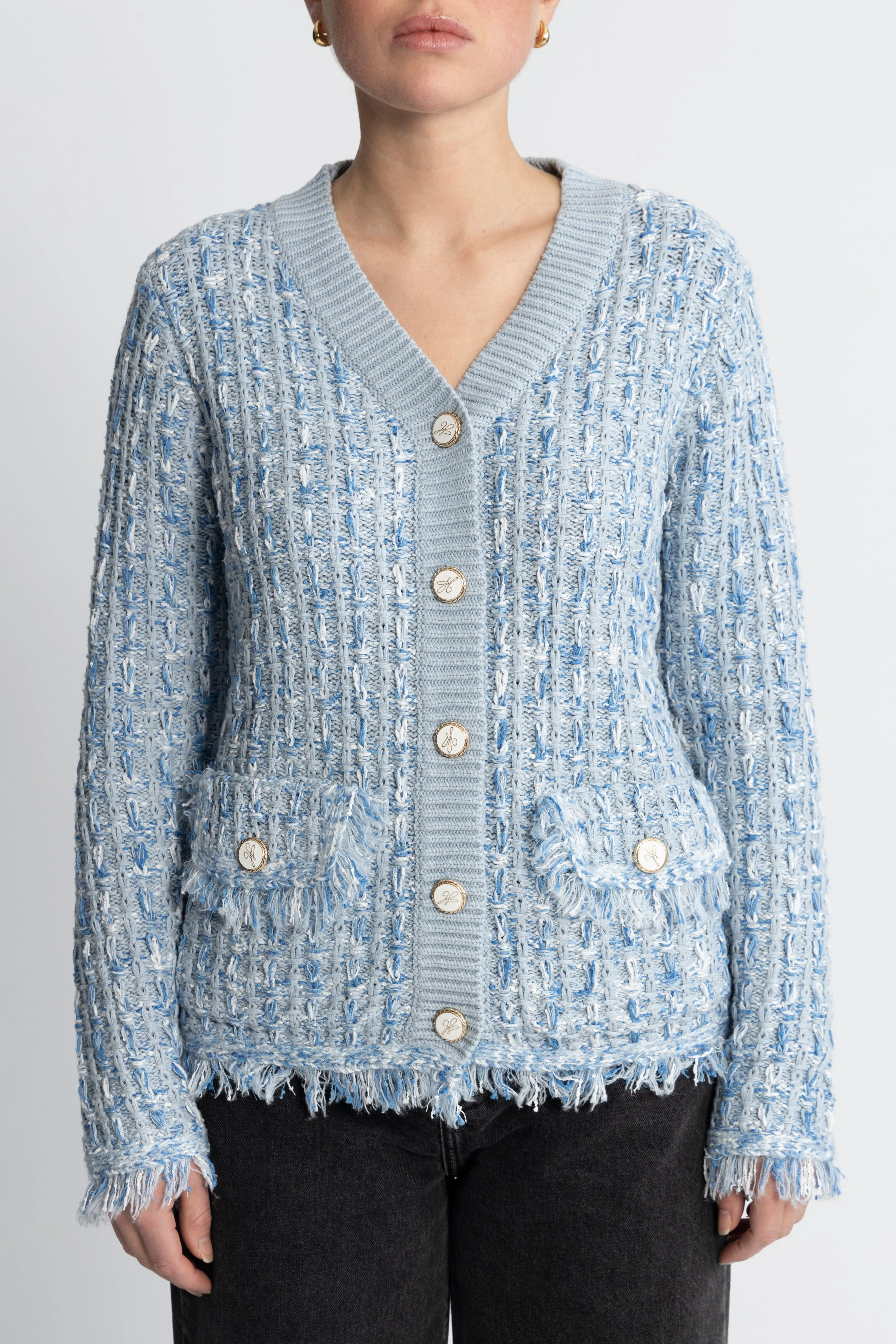 Dallas Cardigan - Blue