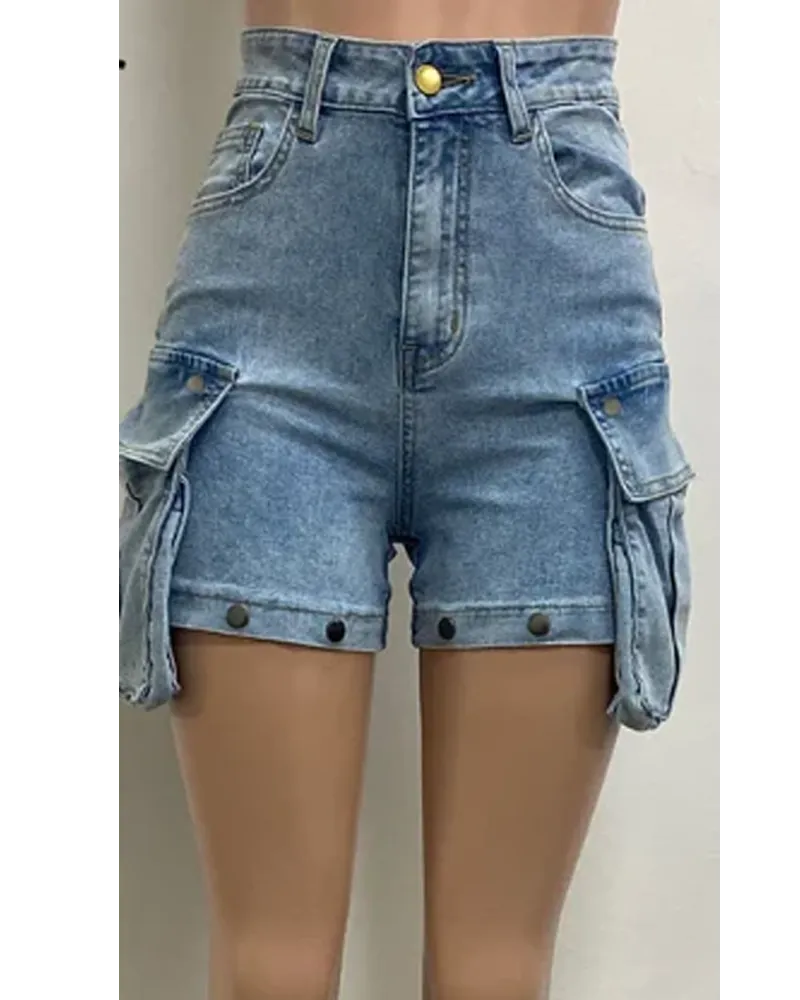 Detachable Denim Jeans