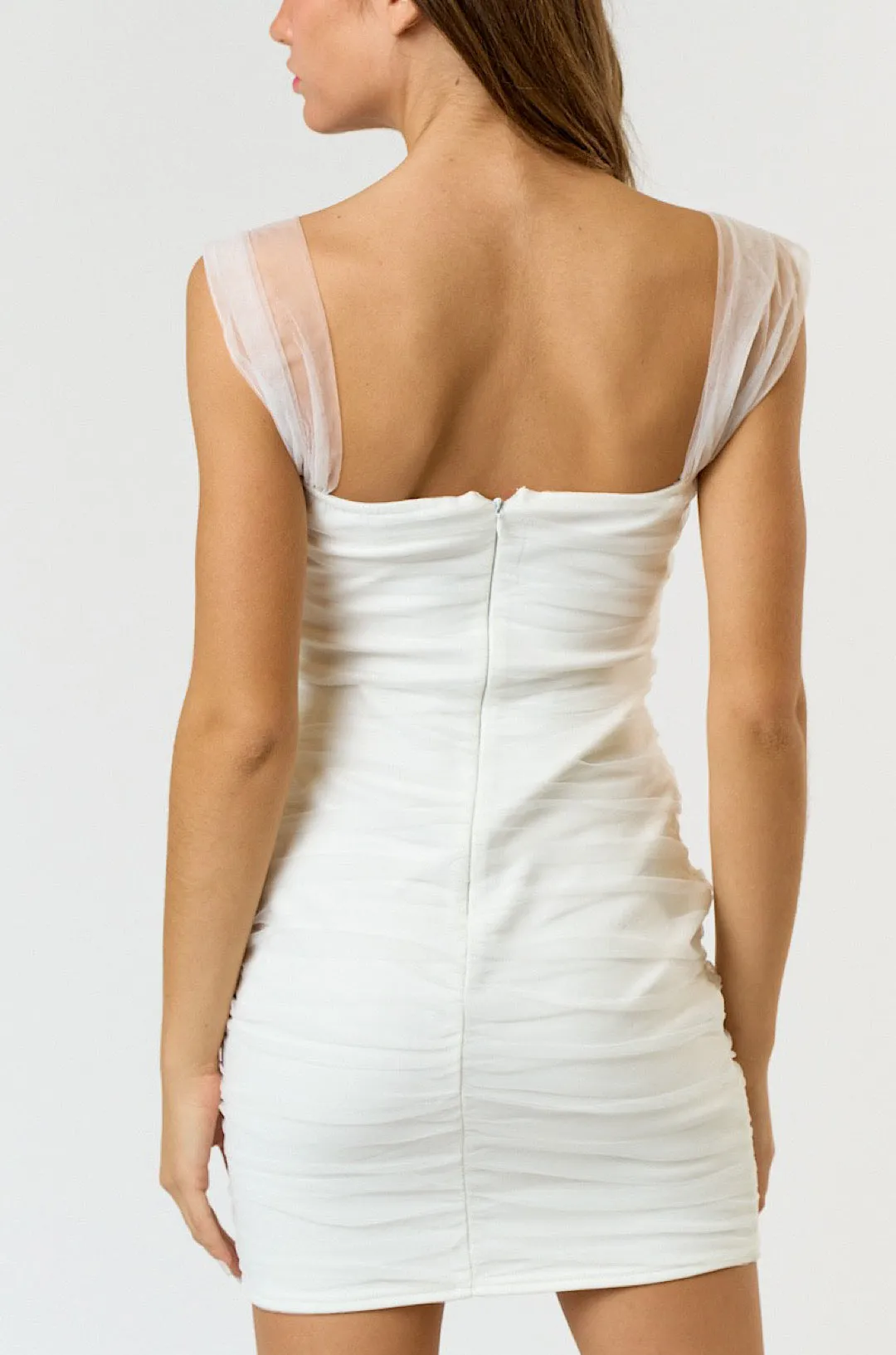 Diana Ruched Mini Dress