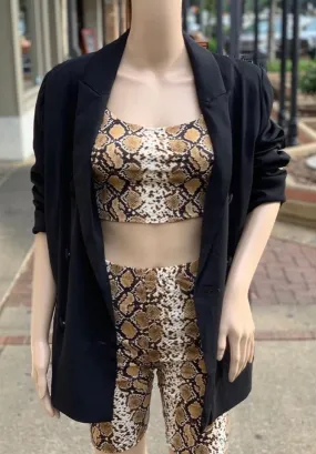 Double button blazer
