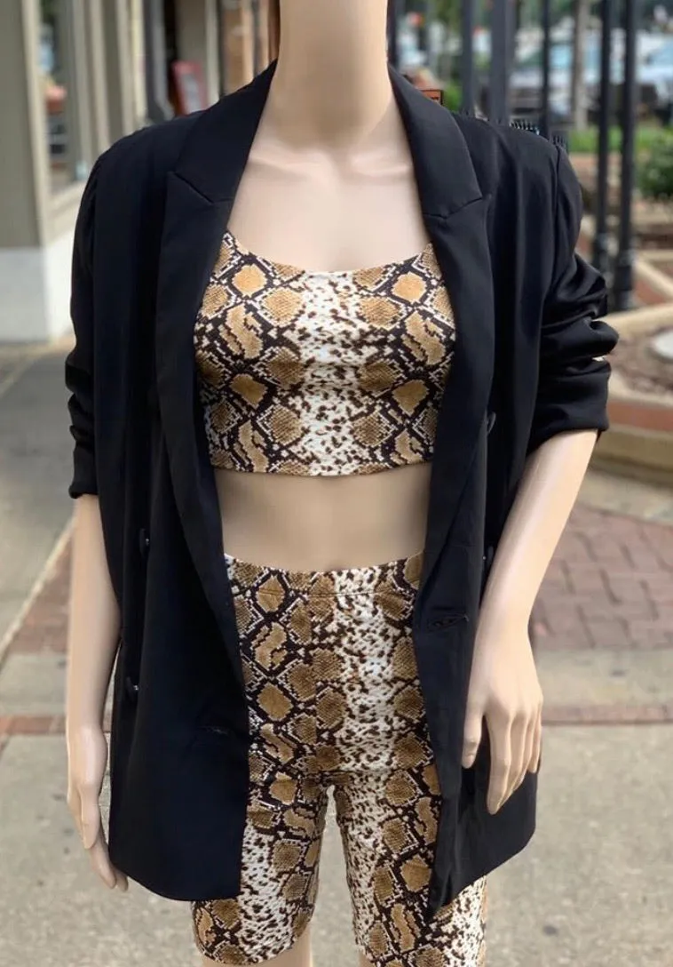 Double button blazer