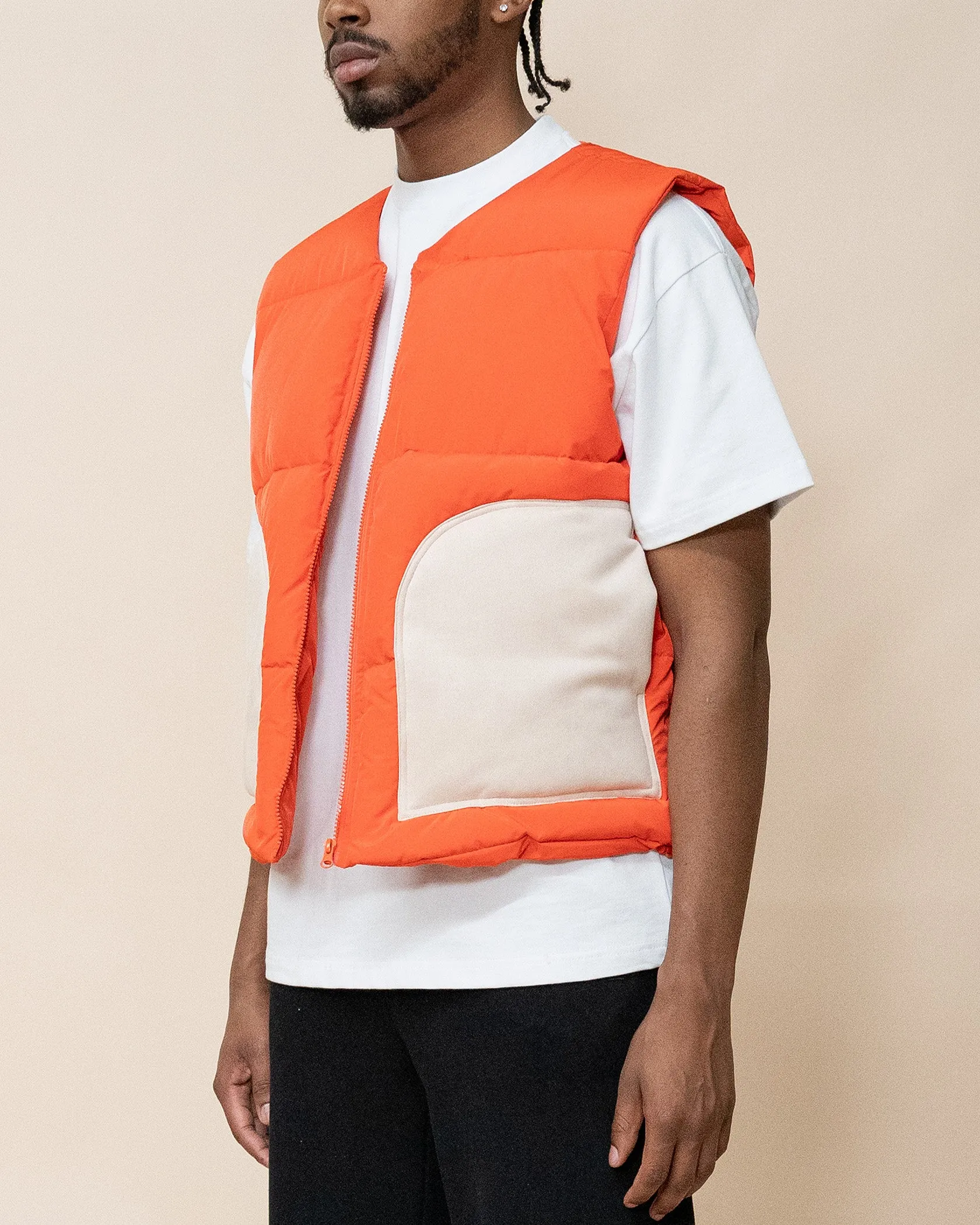 EPTM CONTRAST PUFFER-ORANGE