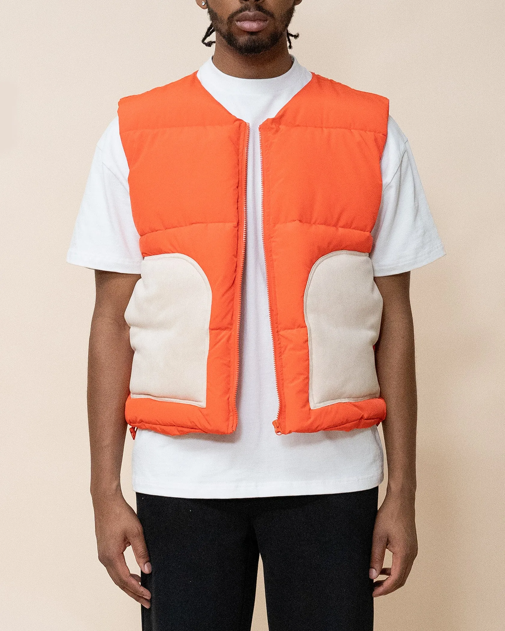 EPTM CONTRAST PUFFER-ORANGE