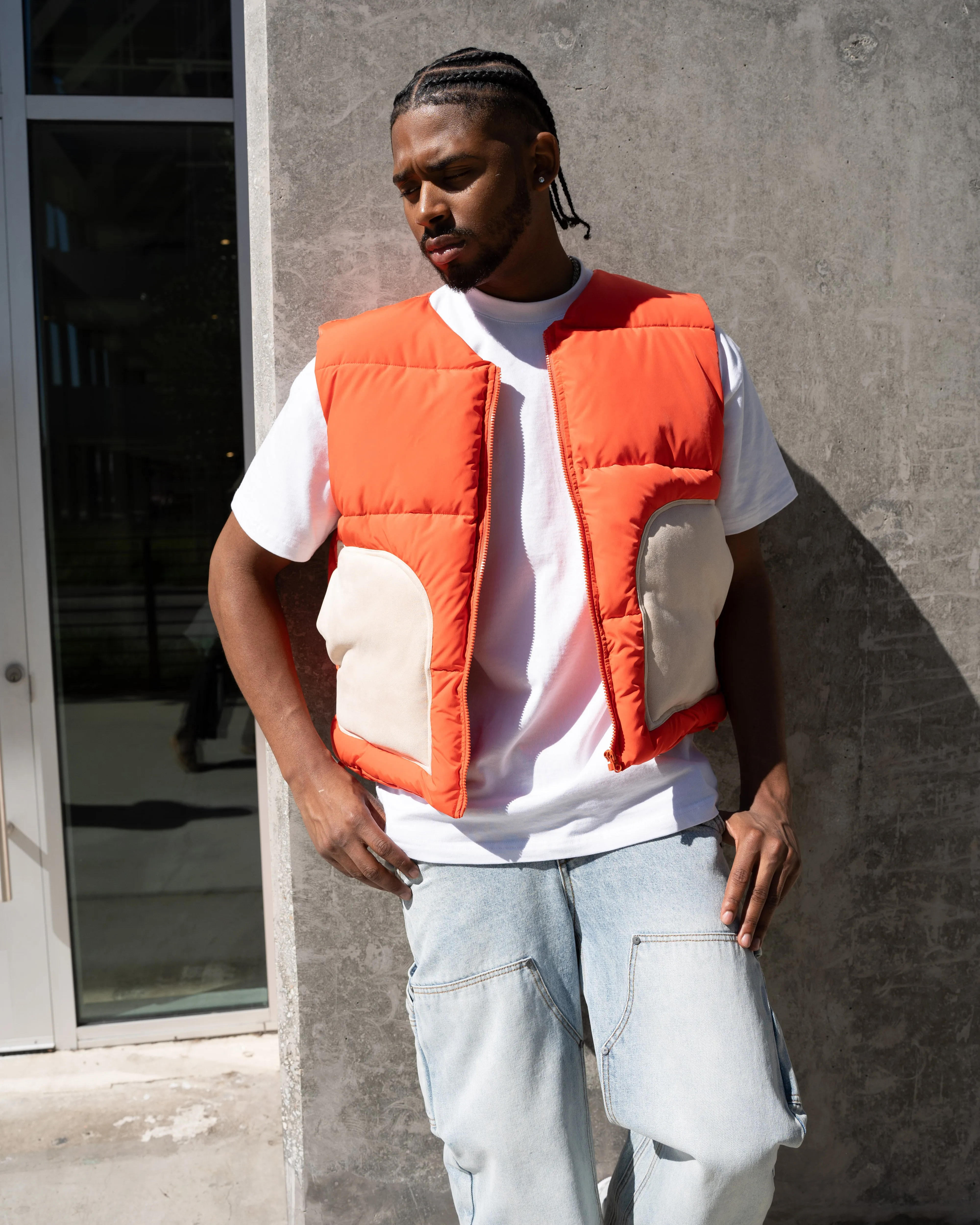 EPTM CONTRAST PUFFER-ORANGE