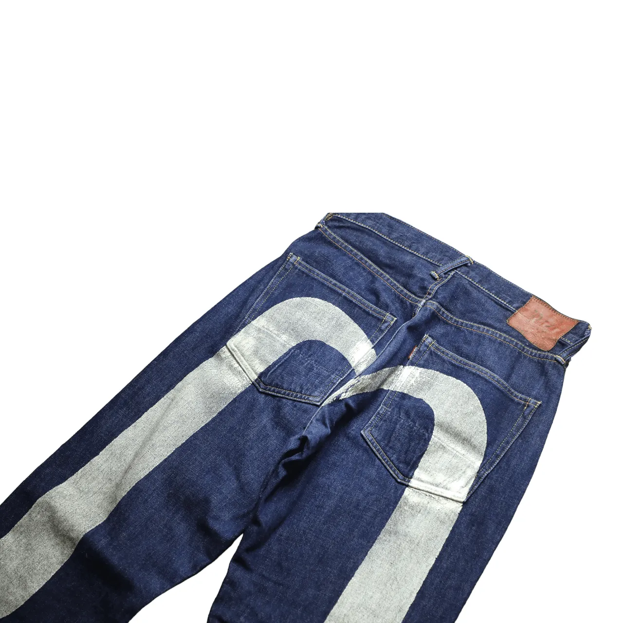 Evisu White Diacock Jeans