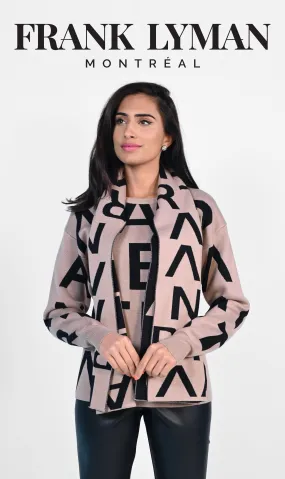 Frank Lyman Fall 2022 - Knit Top w/ Scarf - 223423U