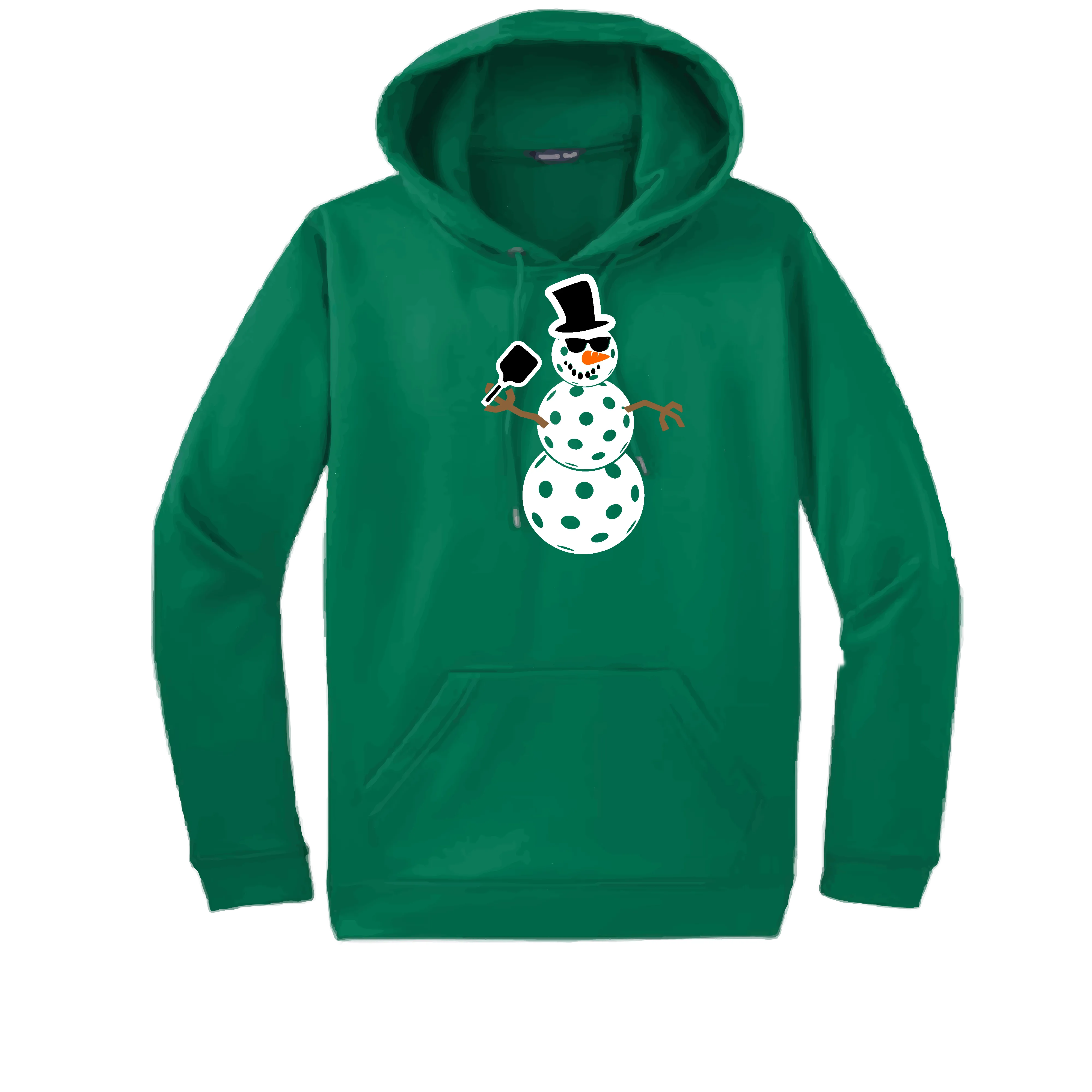 Frosty The Dinking Snowman | Unisex Hoodie Athletic Sweatshirt | 50% Cotton/50% Polyester