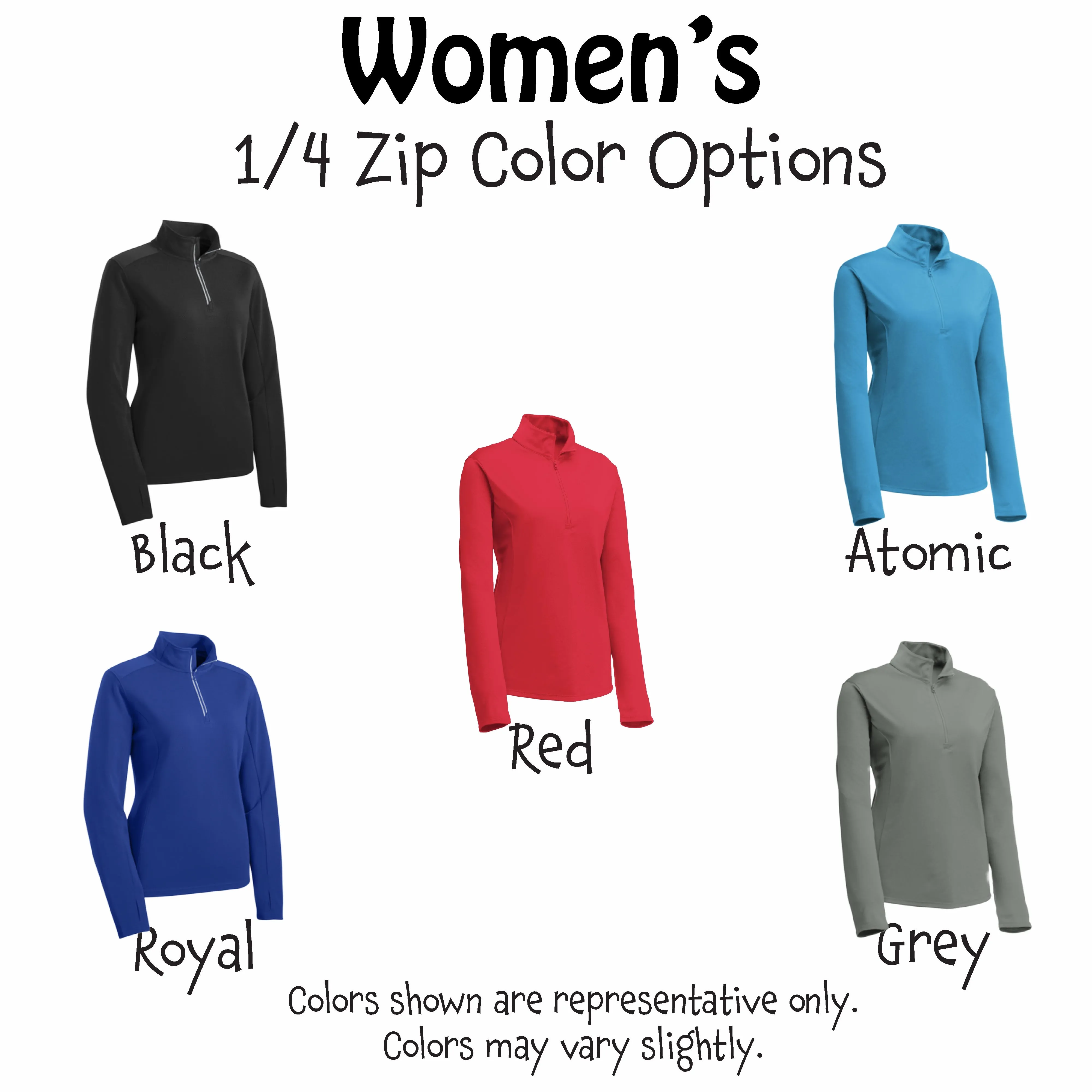 Frosty The Dinking Snowman | Women's 1/4 Zip Pickleball Pullover | 100% Polyester