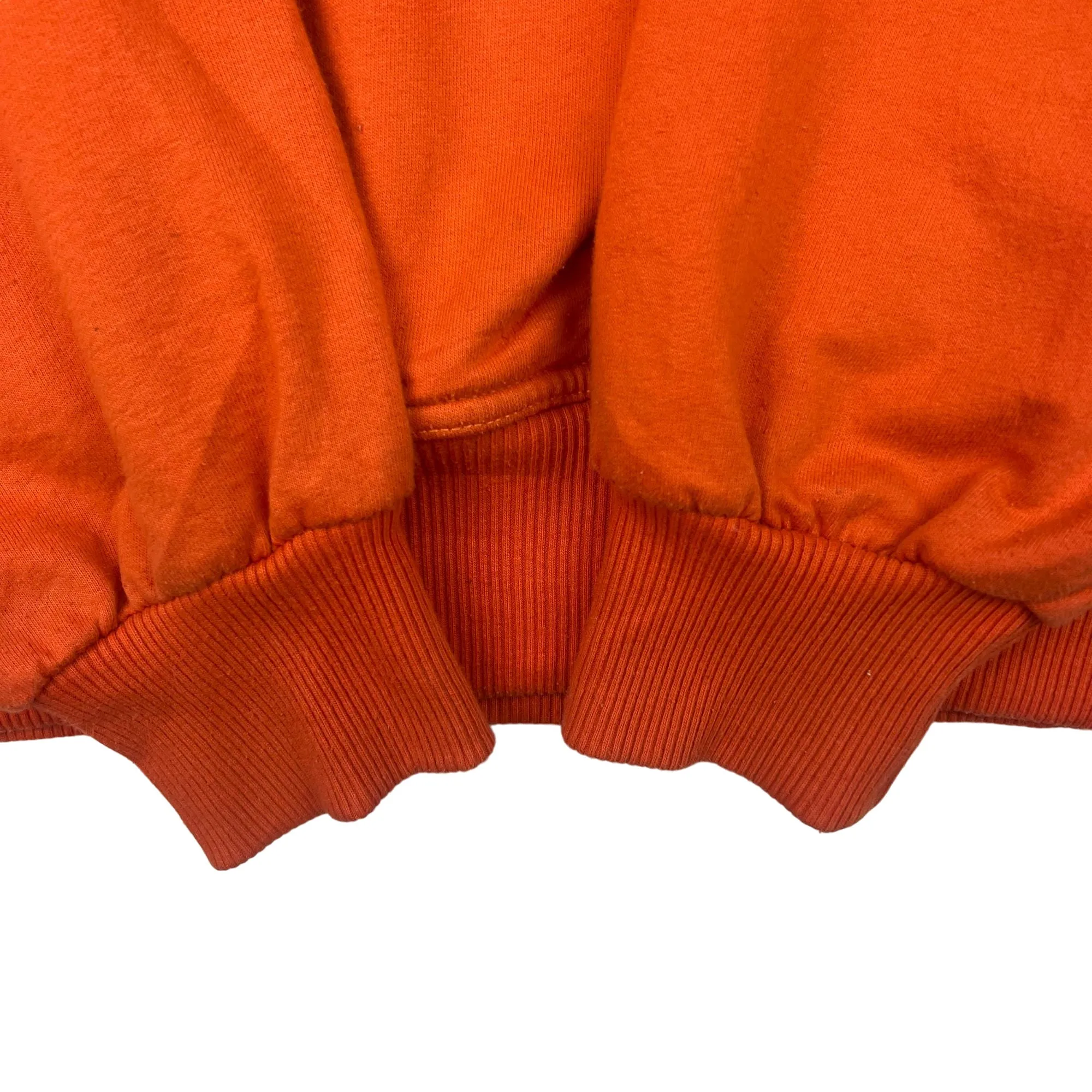 GAP Spell Out Hooded Sweatshirt Orange