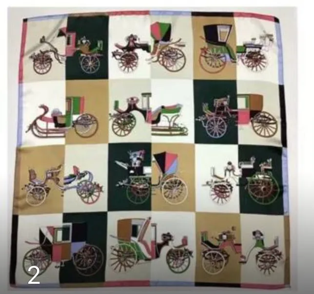 GR- Petits Foulards en Soie