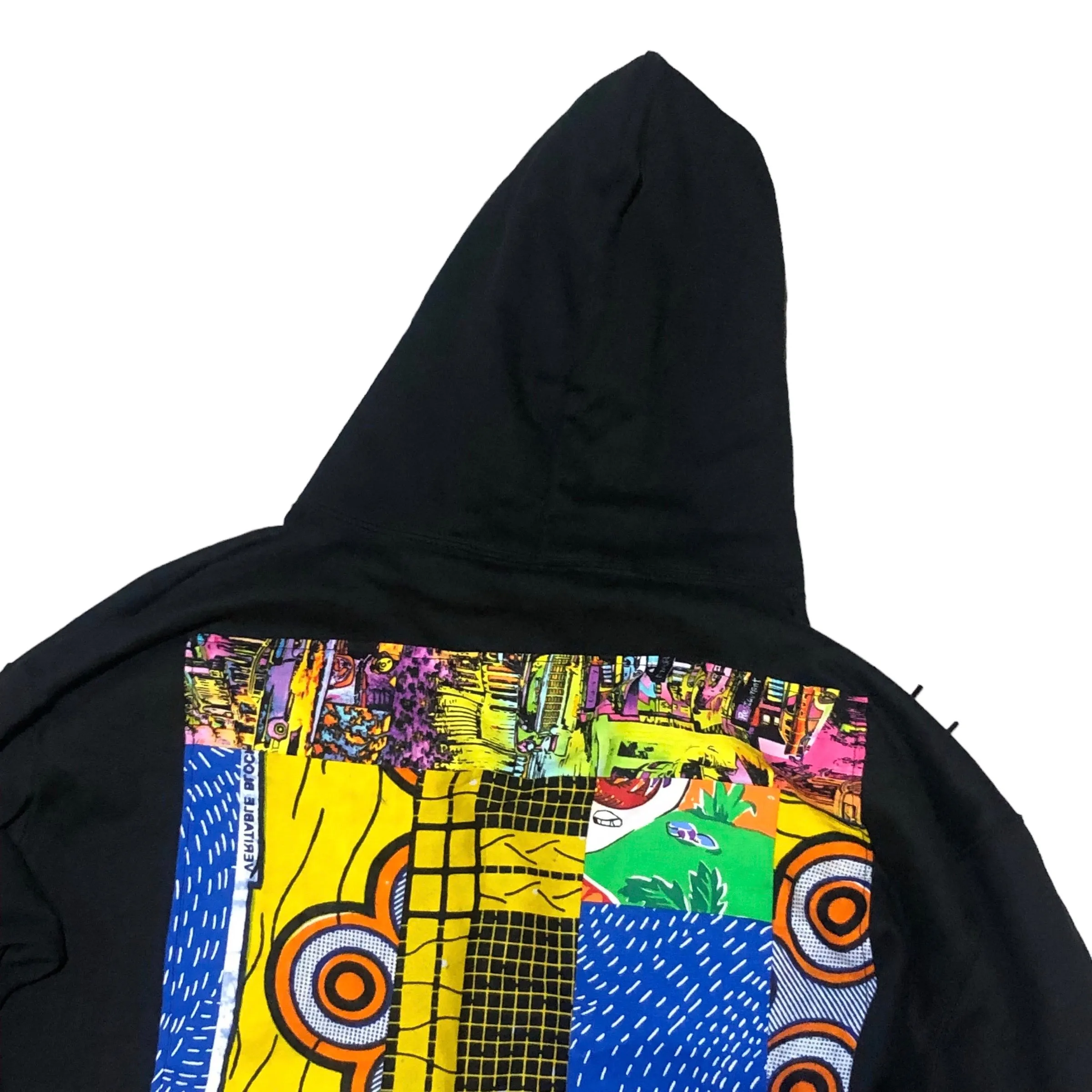 Hand Patchwork Hoodie by Pattern Nation