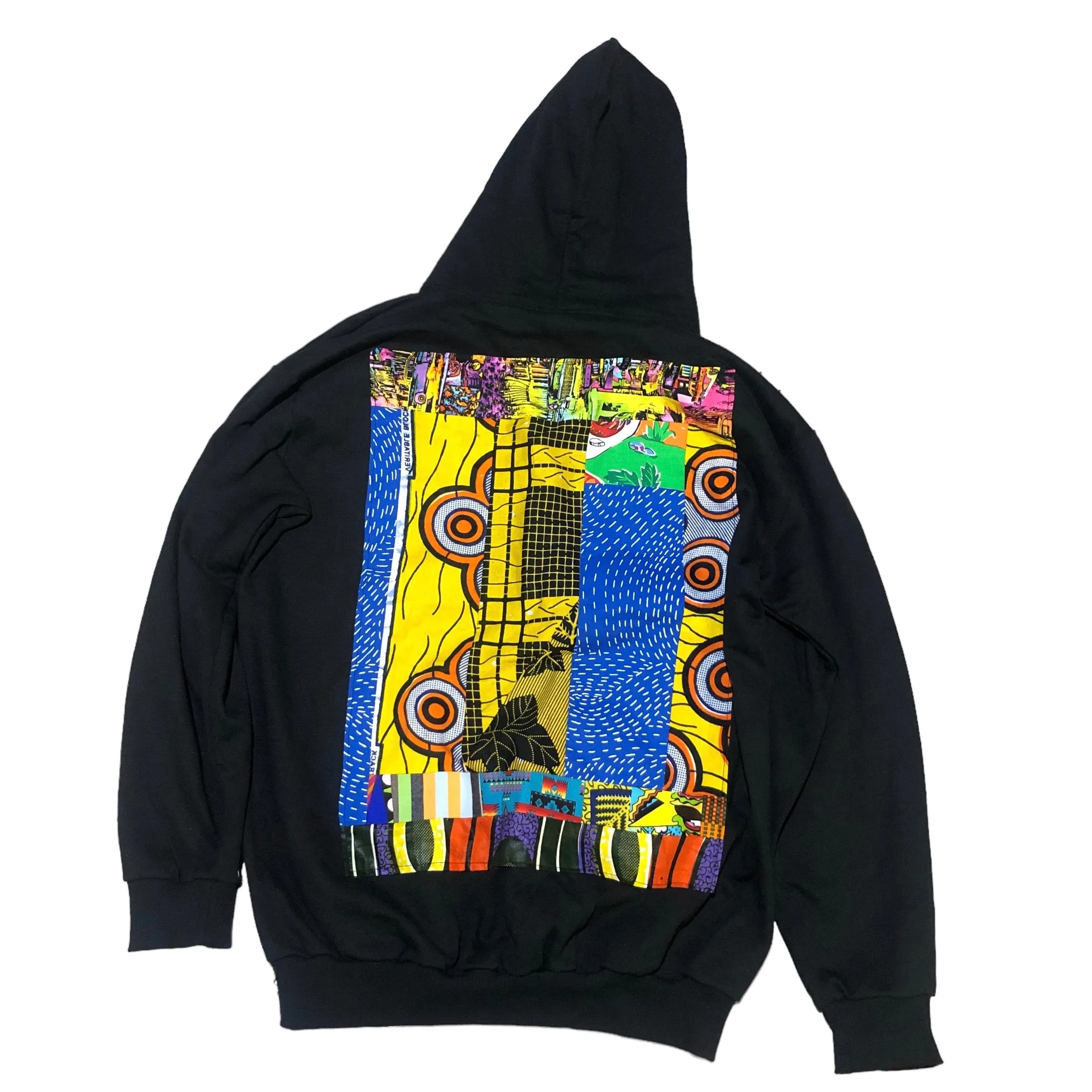 Hand Patchwork Hoodie by Pattern Nation