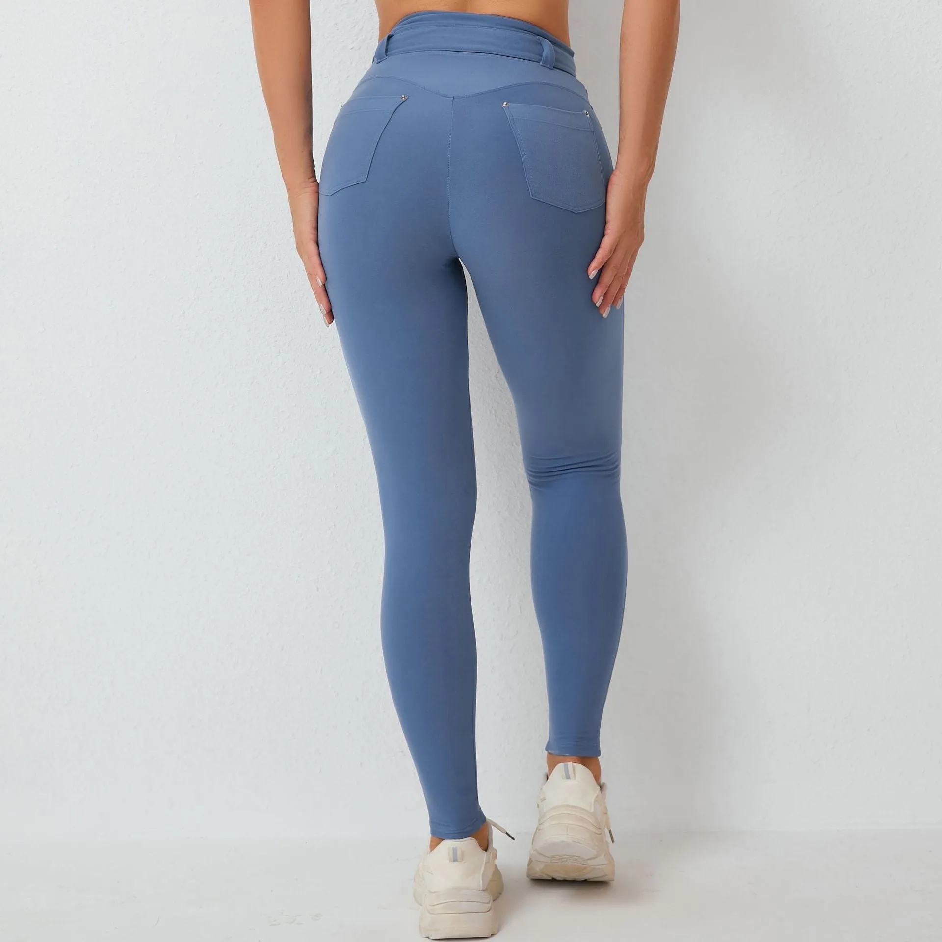 High Waisted Leggings with belt