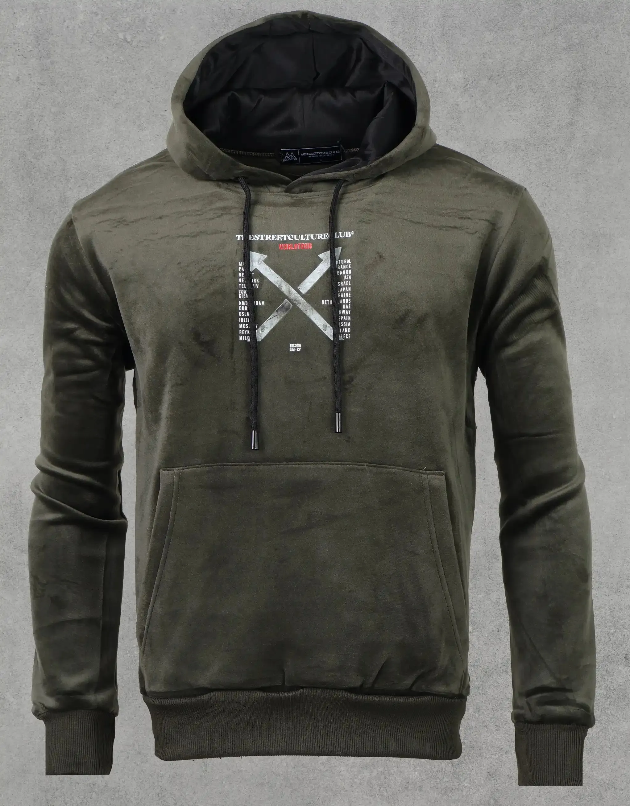 Hoodie Suede