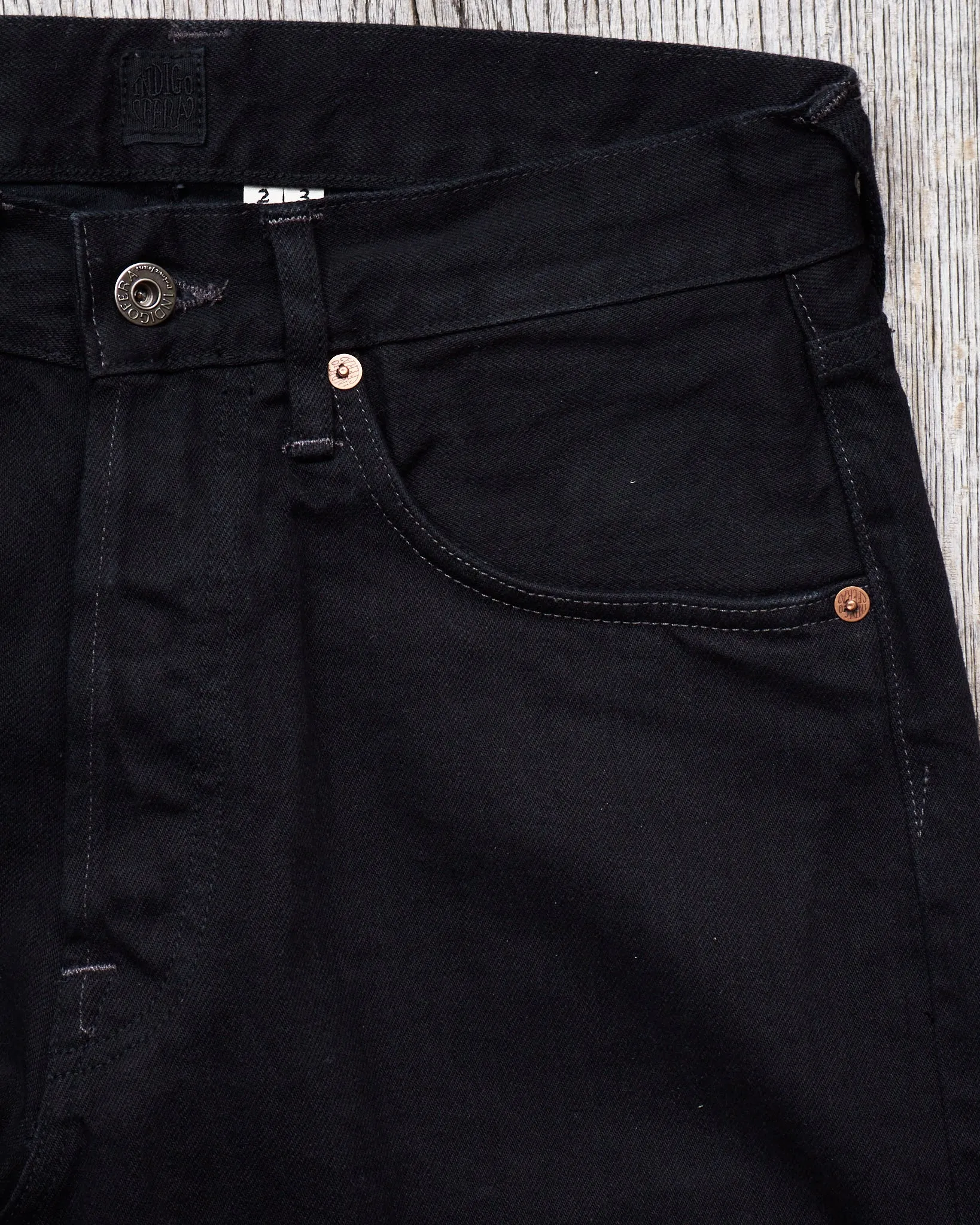 Indigofera Kirk Jeans Gunpowder Rinsed