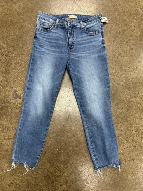 Jeans Skinny By Kut In Blue Denim, Size:8