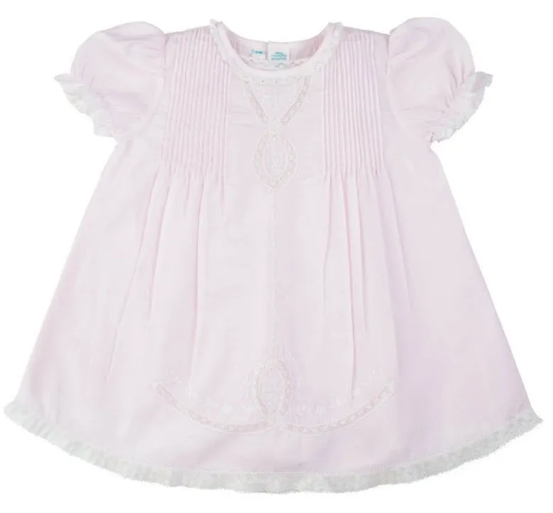 Lace Ribbon Slip Dress