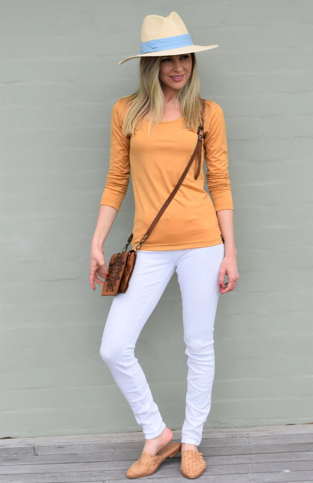 Last One: Scoop Neck Top (size 14)