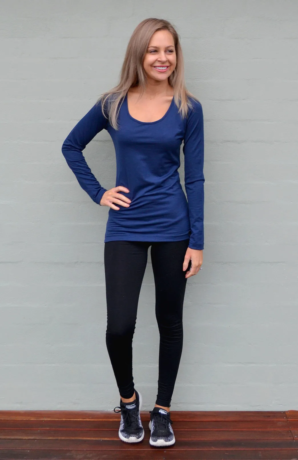 Last One: Scoop Neck Top (size 14)