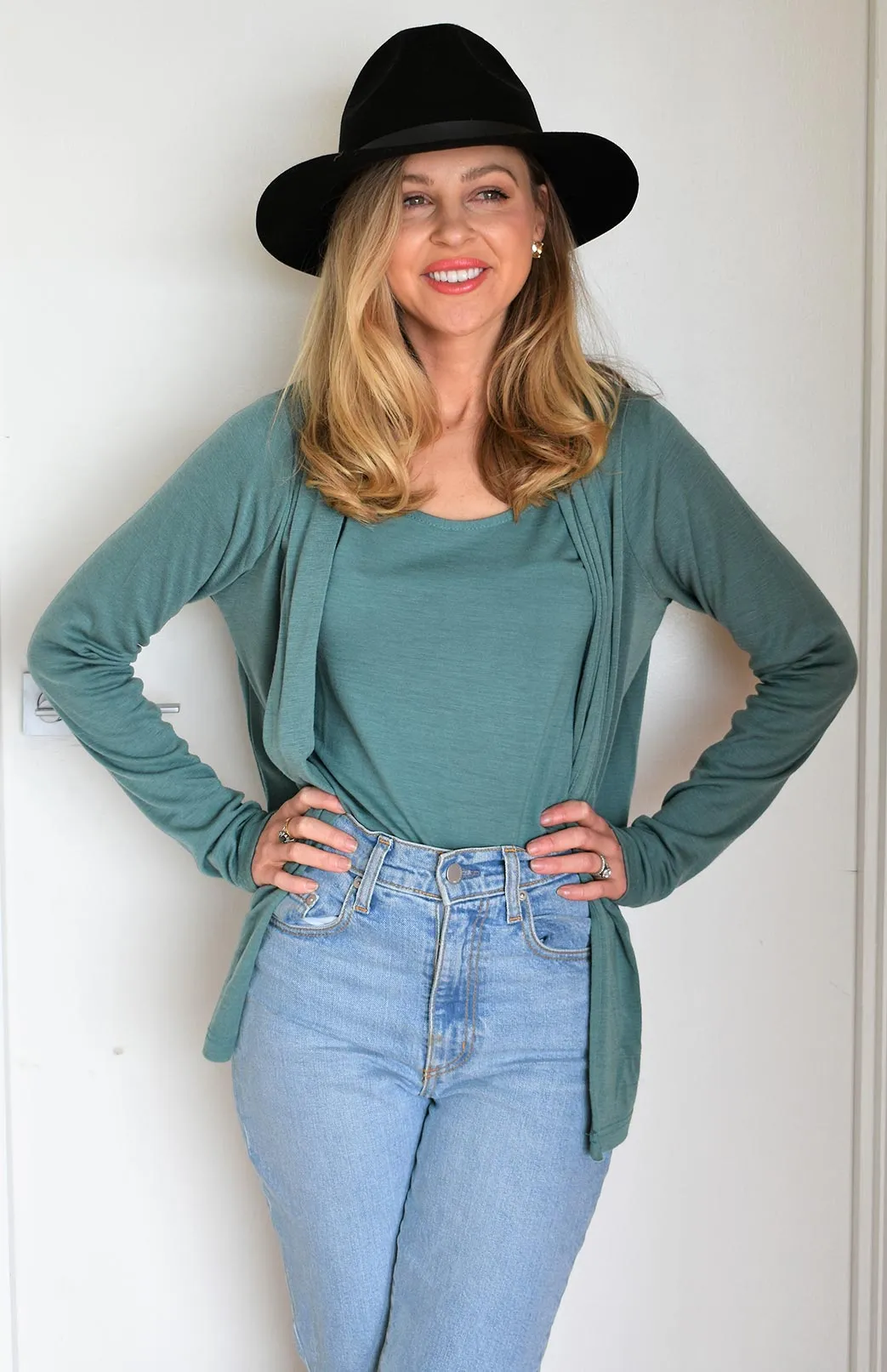 Last One: Scoop Neck Top (size 14)