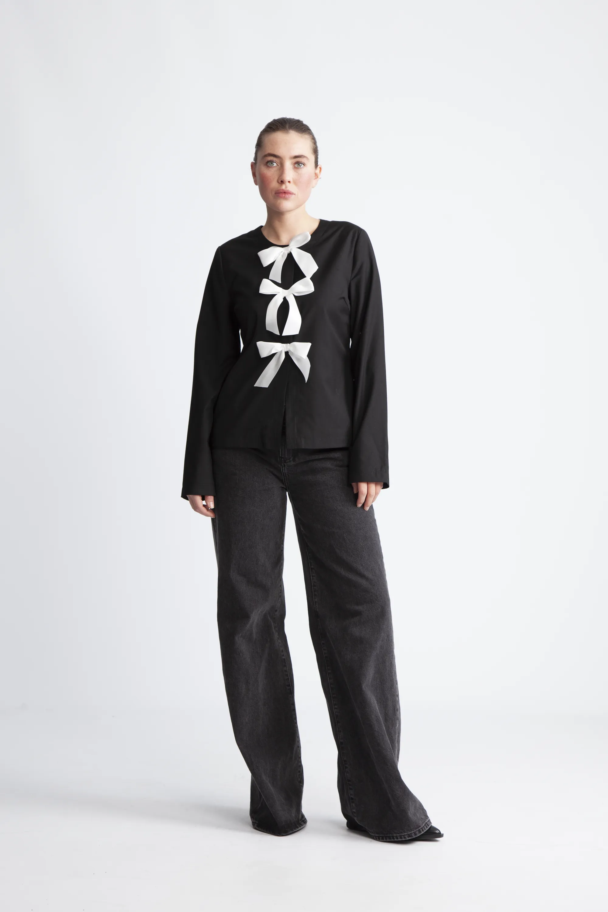 Lavendel Blazer - Black