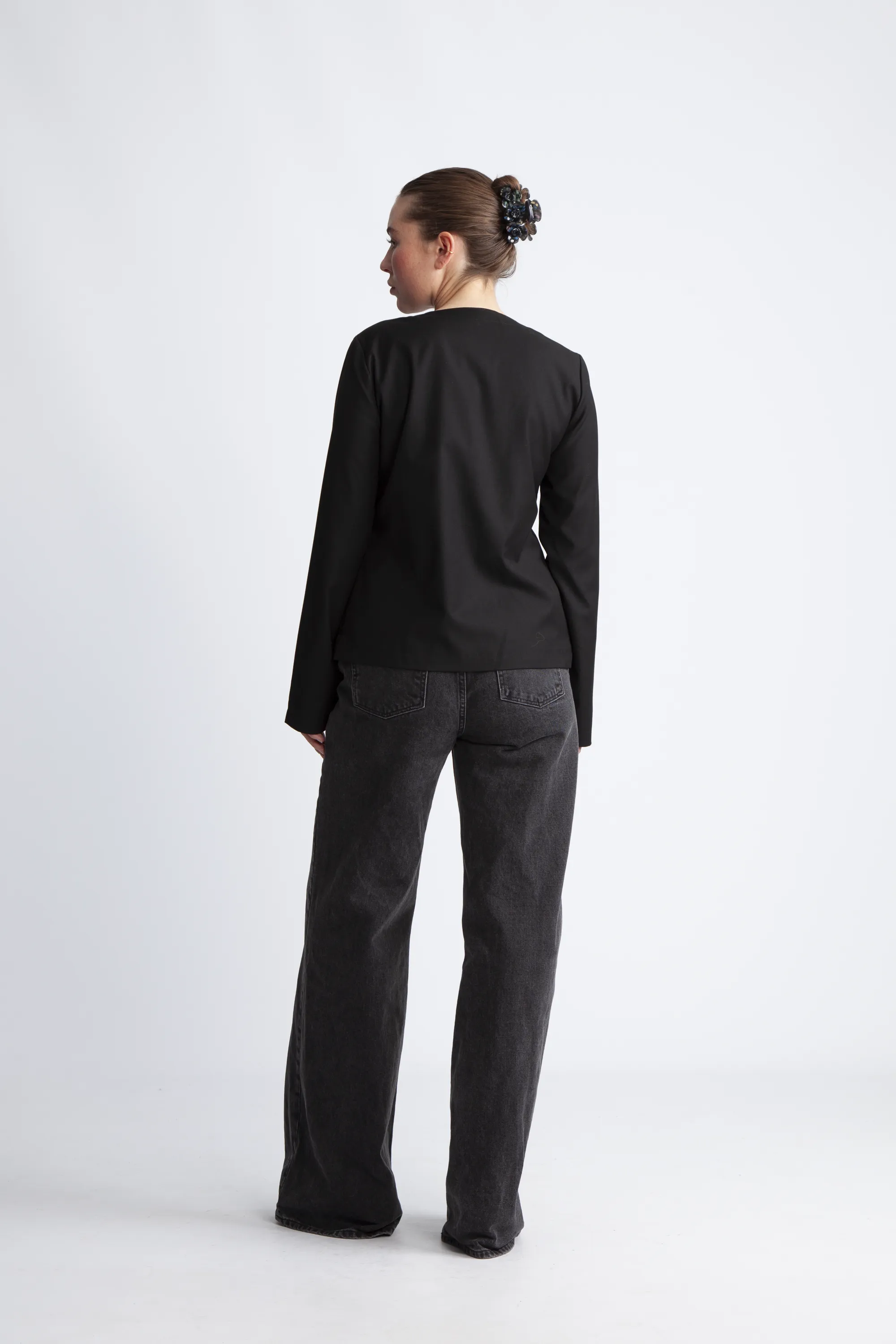 Lavendel Blazer - Black