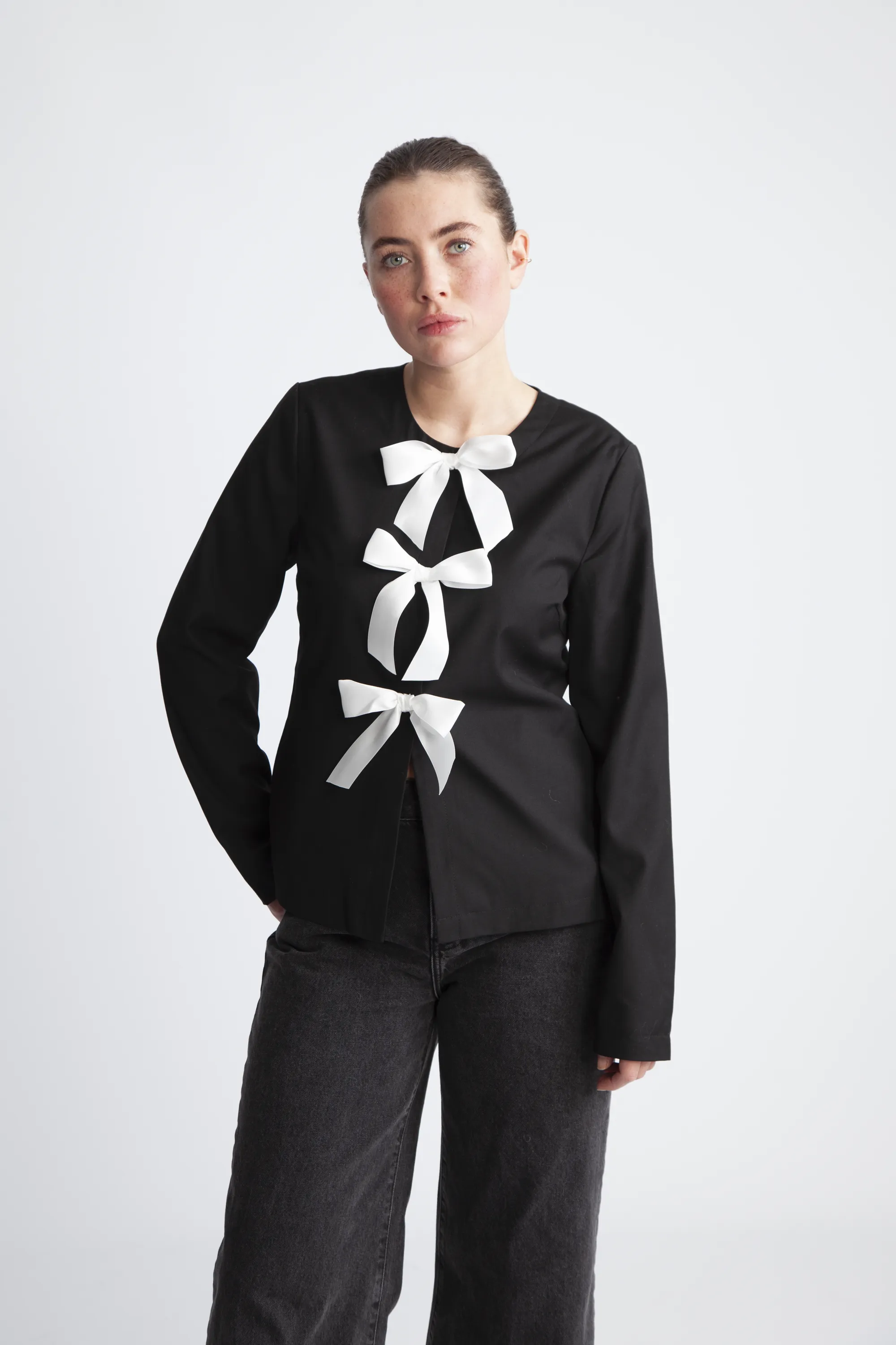 Lavendel Blazer - Black