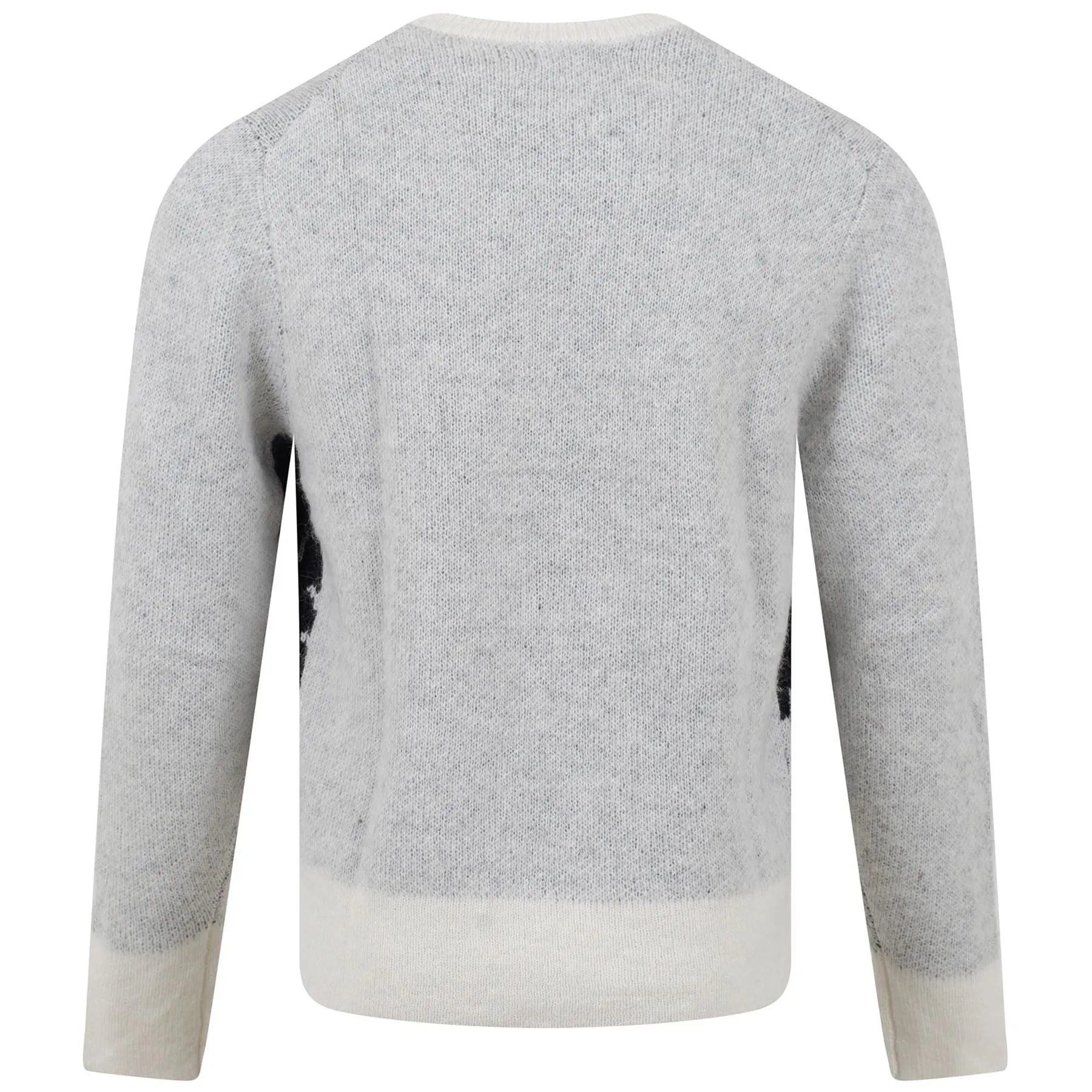 Lazarus Jacquard Sweater Cloud White - W22