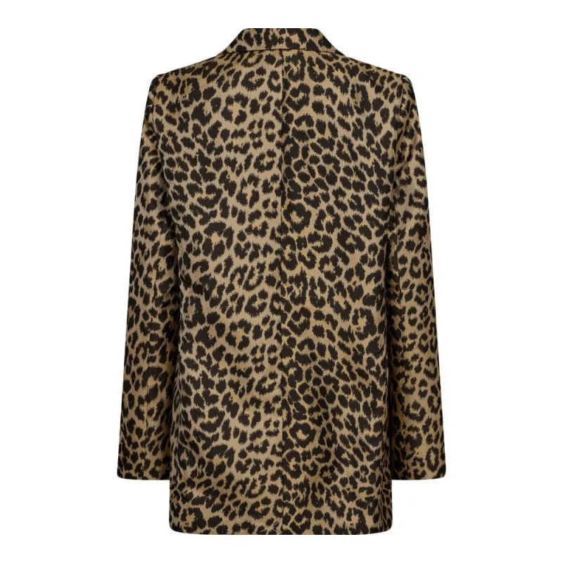 Leopard Print Blazer