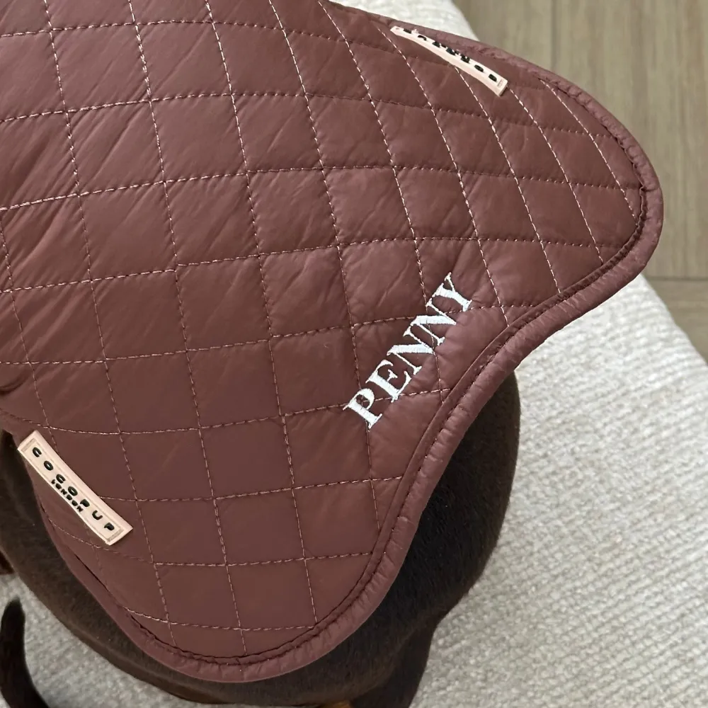 LUXE Quilted Dog Coat - Pup Plaid