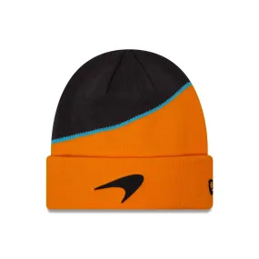 McLaren F1 New Era Team Oscar Piastri Driver Cuff Beanie Hat 2024